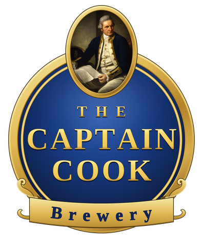 The Captain Cook Brewery sign